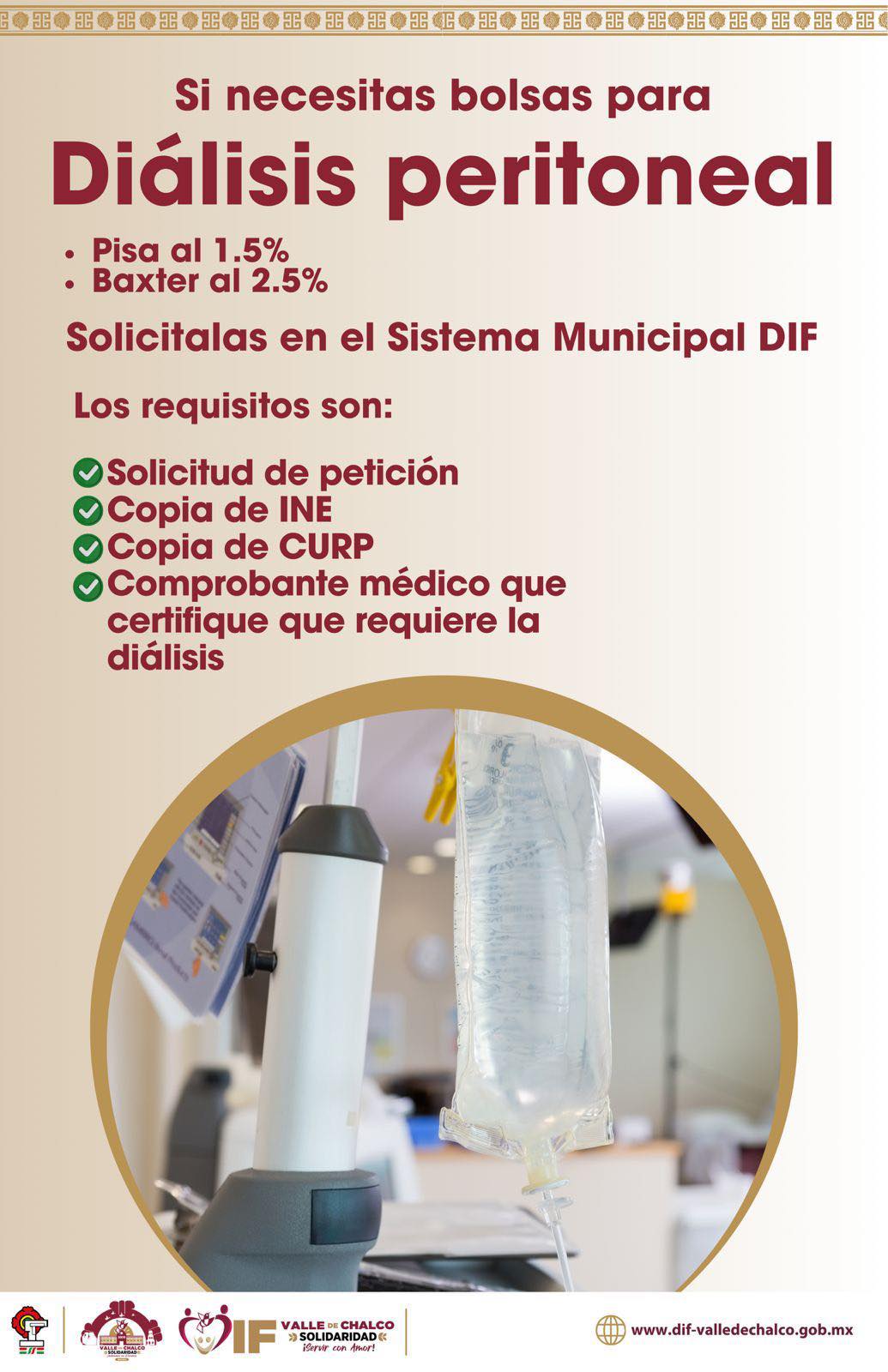 Bolsas de dialisis